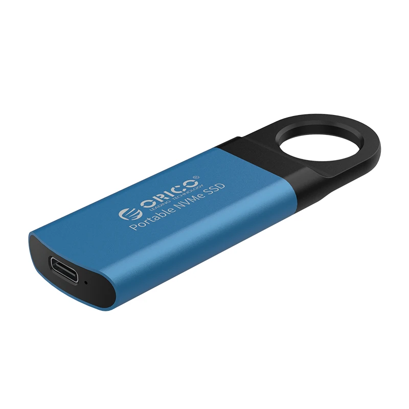ORICO мини внешний SSD M2 NVME жесткий диск 1 ТБ SSD 128 ГБ 256 ГБ 512 ГБ M.2 NVME портативный SSD USB C 3,1 10 Гбит/с Твердотельный накопитель - Цвет: Blue