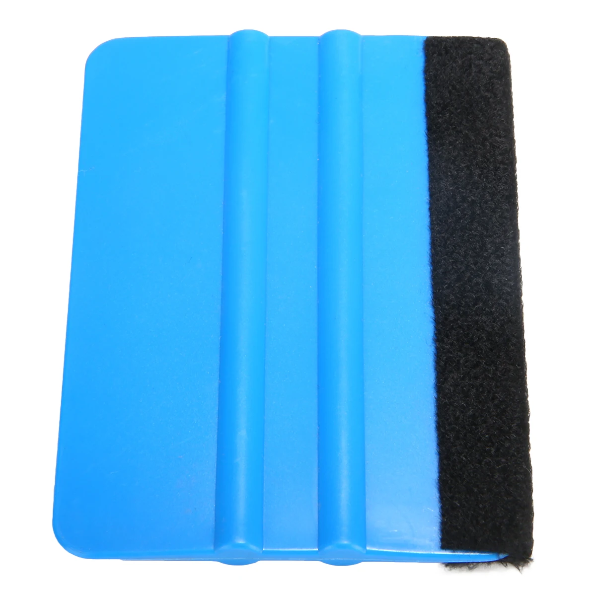 New Arrival 1pc 10x7.5cm Plastic Car Vinyl Squeegee Decal Wrap Application Tool Soft Felt Edge Scraper for Vinyl Applications