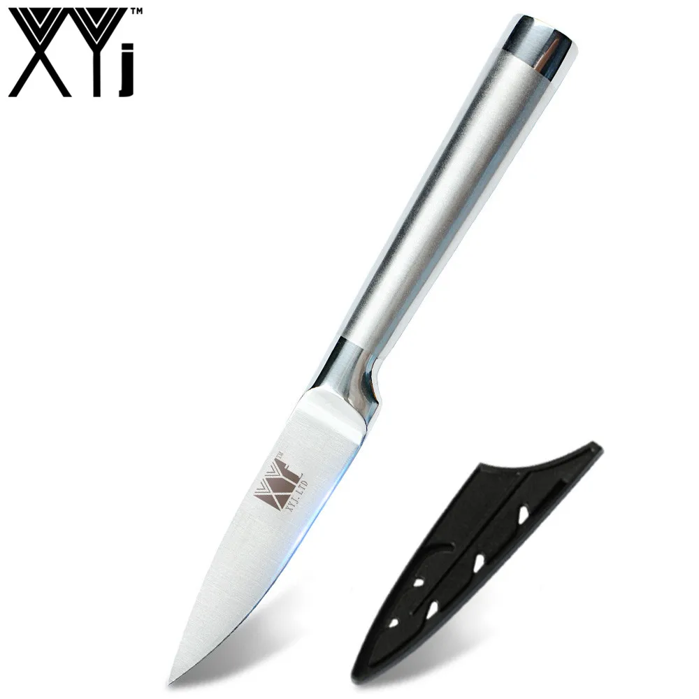 

Excellent Quality Stainless Steel Blade Fruit Knife XYJ Brand High Hardness 3.5" Stainless Steel Paring Kitchen Knife Flash Sale