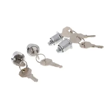 

3 Pack Cam Lock Mailbox Lock for Cabinet Letter Box Locker Drawer Door Cupboard with 6 Keys