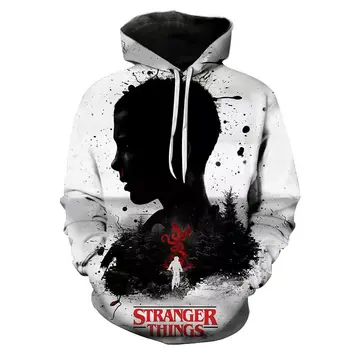 

Stranger Things Hoodies Men/women Fashion Cotton Men's Hoodies Pink Sweatshirts Autumn Stranger Thing Hoodie Clothes