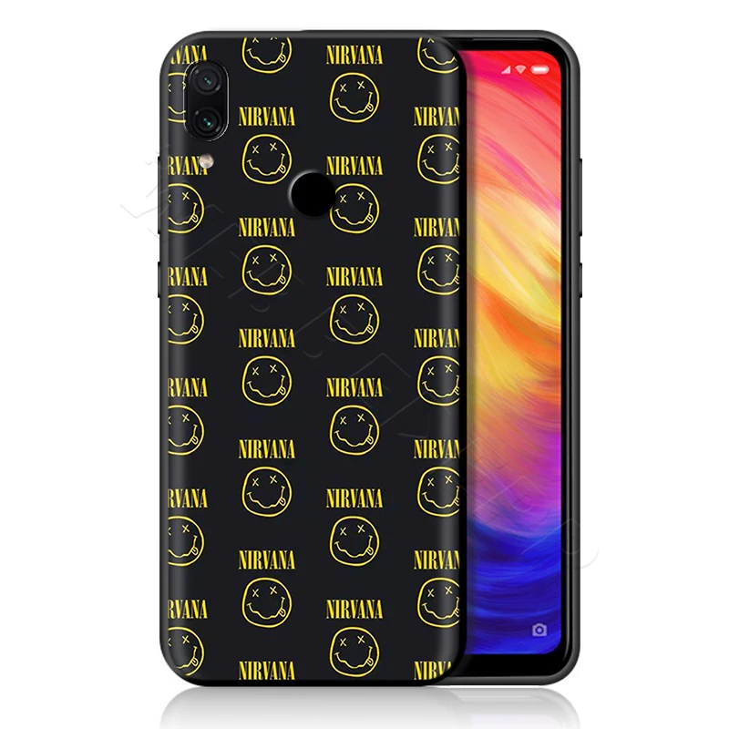 Чехол Nirvana Kurt Cobain для Xiaomi Redmi 4A 4X5 5A 6 6A 7 7A S2 Note Go K20 Pro Plus Prime 8T