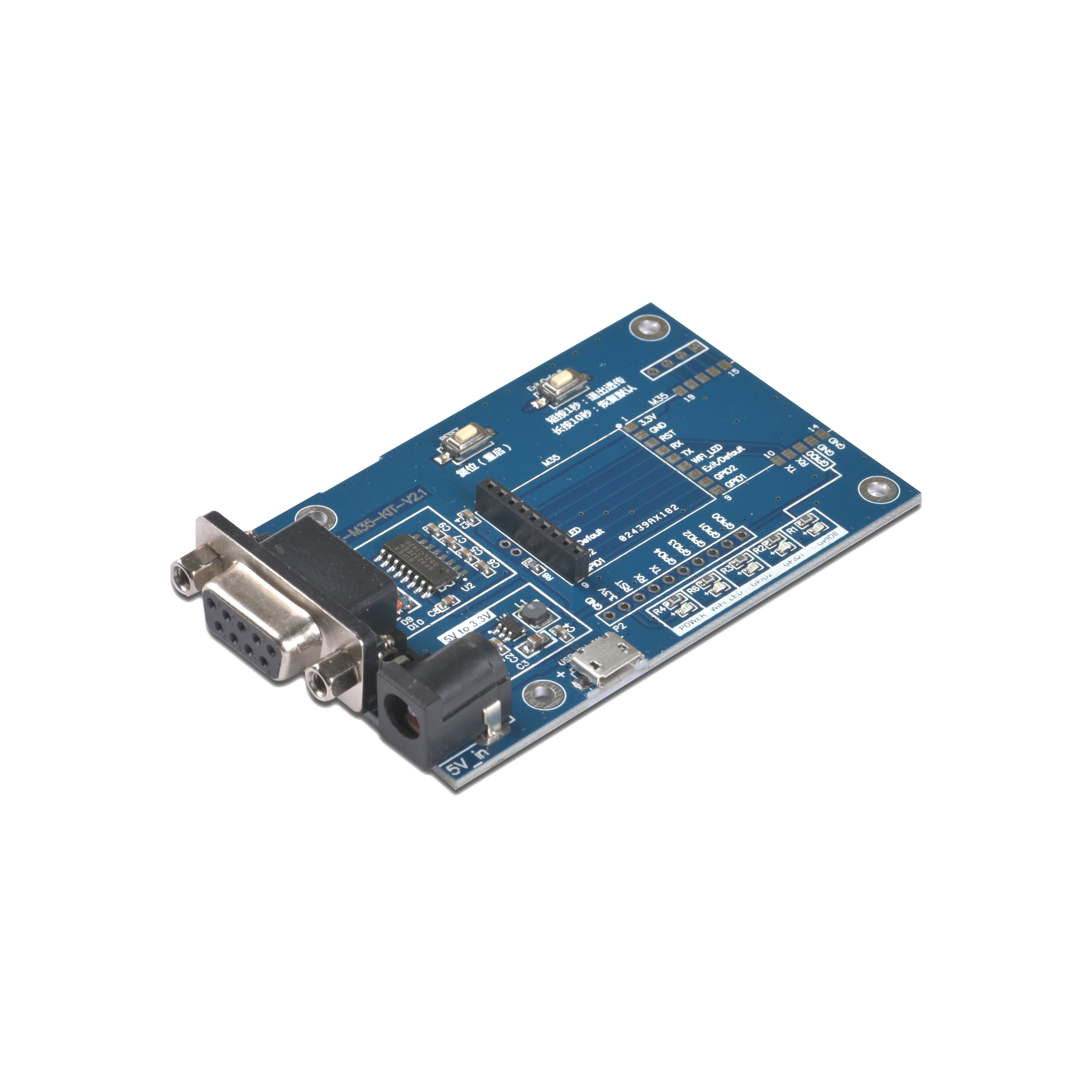 2 шт./лот HLK-M35 MT7681 wifi модуль startkit с тестовая плата/макет