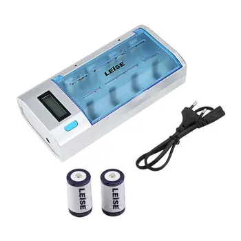 

LEISE-902 Intelligent Fast Multi-functional Charger Multi Slot Charger Set with 2 Battery for Gas Cooker Water Heater