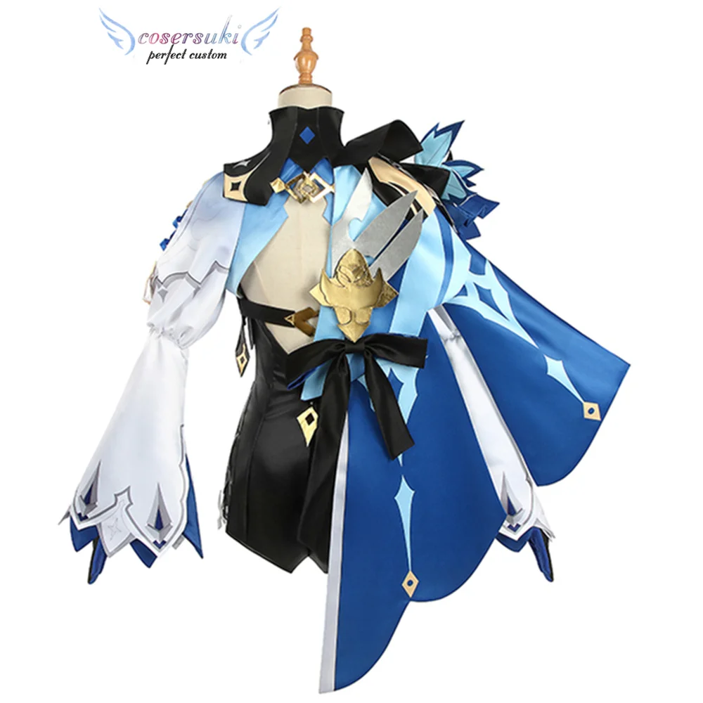 New Anime Genshin Impact Eula Cosplay Costume For Halloween Christmas Carnaval New Year Party Costume naruto cosplay