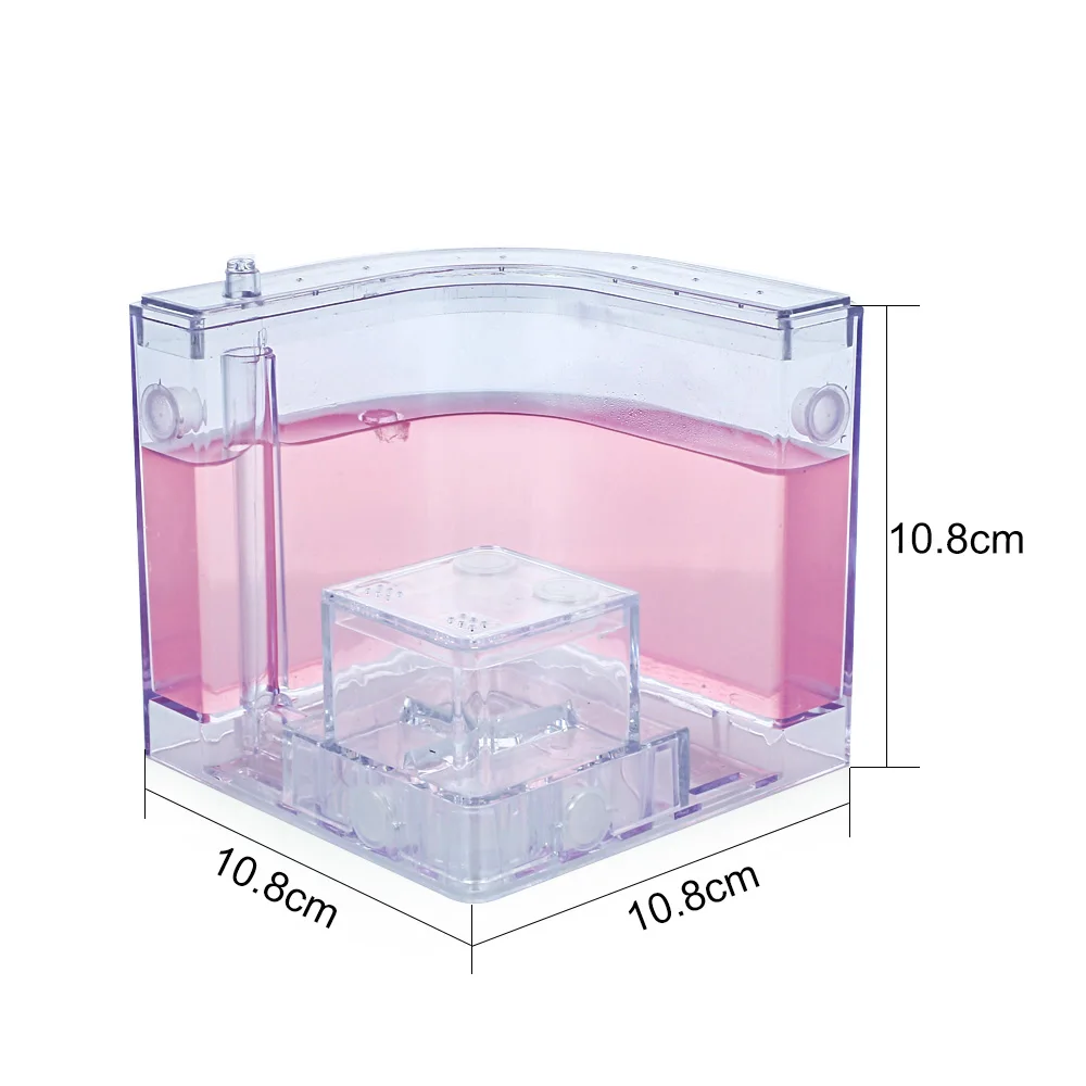 Ant Farm Pet Toy Feeding Area Habitat Specially Colorful Funny Villa Decoration Transparent Art Ant Nest Insect Kids Gift