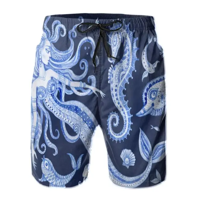 de marinos pantalones cortos de playa, para correr, surfear|Pantalones cortos de surf| - AliExpress