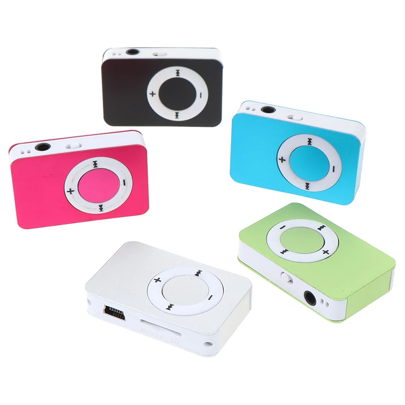 Мини USB MP3 музыкальный плеер медиаплеер Поддержка 16 Гб микро TF карта медиа