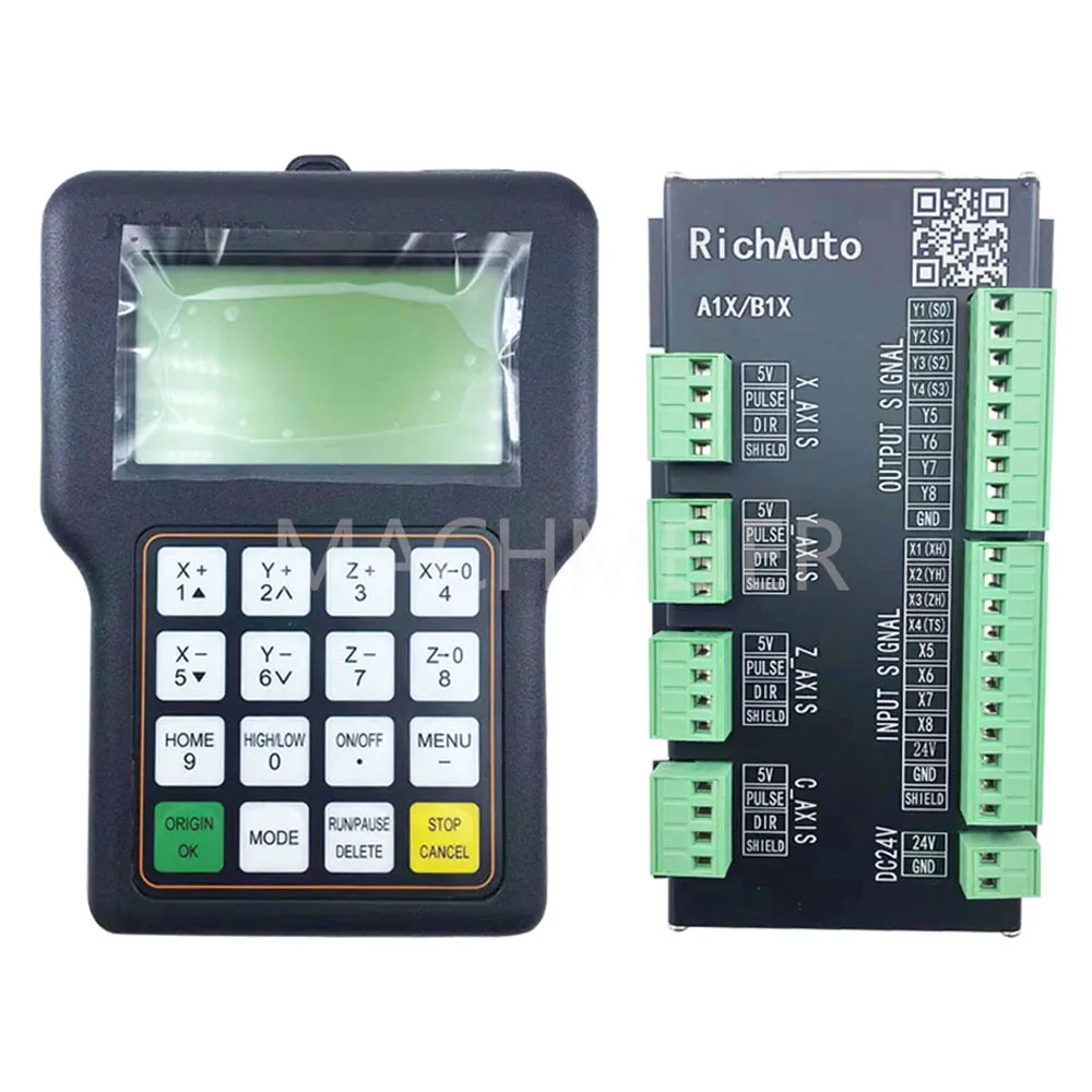 HYCNC-Dsp A11 Richauto 원격 제어 3 축 CNC 라우터 A11e A11s A11c CNC 조각 및 절단의 원격 제어