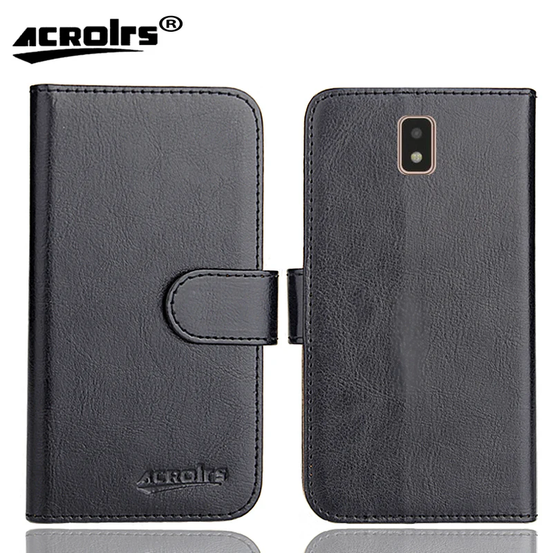 

DEXP BS160 Case 5.99" 6 Colors Flip Soft Leather Crazy Horse Phone Cover Stand Function Cases Credit Card Wallet