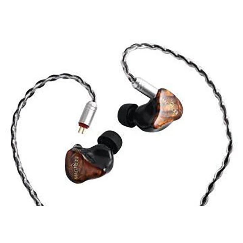 Magaosi V3 2BA 1DD Driver Hybrid HiFi In ear Earphones Noise Reduction Earbuds with 2pin Detachable cable for Audiophile IEM