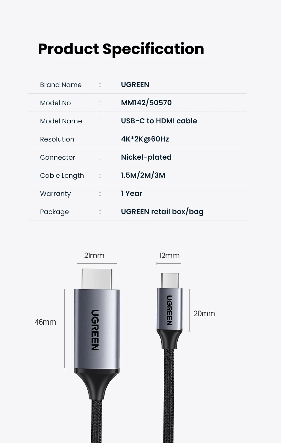 para tv tipo c para hdmi adaptador