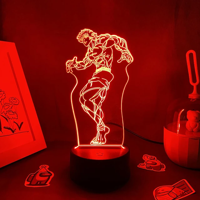 Anime Baki Stand Cosplay Acrylic Figure Hanma Baki Hanma Yujiro Retsu Kaioh  Plate Desk Decor Fans Collection Prop Gift