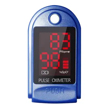 

Portable Finger Oximeter Fingertip Pulsoximeter Saturation Oxygen With Sleep Heart Rate Monitor Spo2 PR Pulse Oximeter