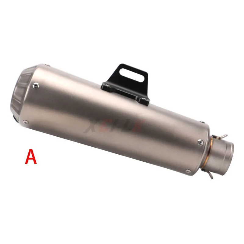 XEILK MT07 FZ-09 мотоцикл выхлопной PipeMuffler выхлопная труба Хвостовая трубка для Yamaha R1 R3 R6 MT03 MT-07 MT 07 FZ09 FZ 09