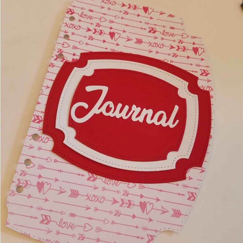 WYSE Journal Planner Dies 3 Metal Cutting Junk Notebook Word Craft Die Scrapbooking for DIY Decorative Embossing Card | Дом и сад