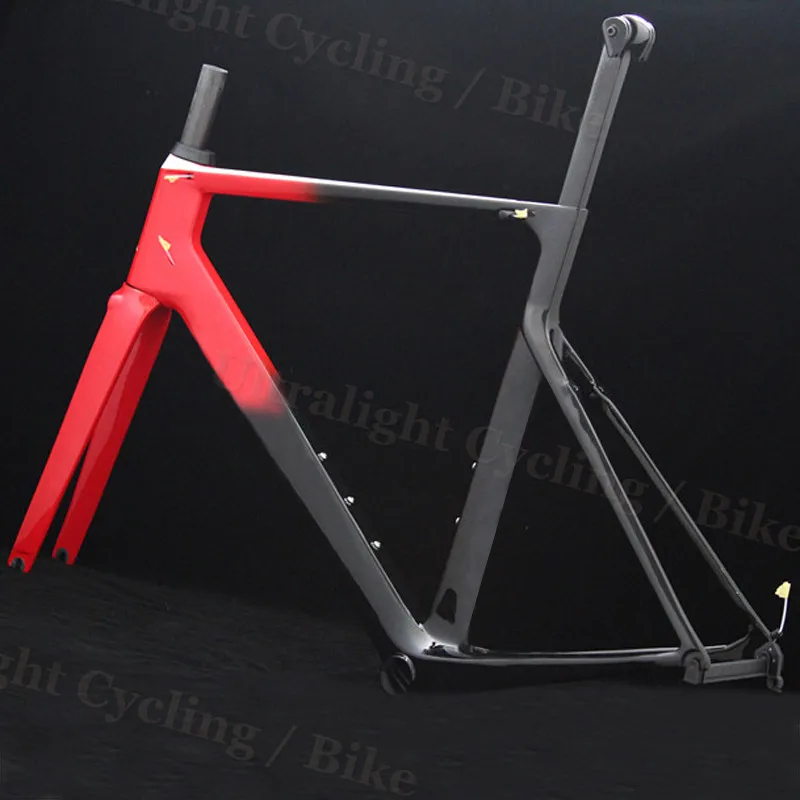 TaiWan Frameset диск или V тормоз T1000 дорожный гоночный карбоновый велосипед рама