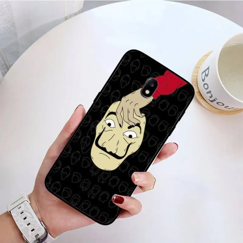 TV series Money Heist House of Paper Phone Case cover For Samsung Galaxy J7 J6 J6PLUS J8 J4 J4Plus J7DUO J7NEO J2 J5 J6 J7 Prime