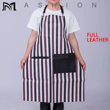 63*82 см Профессиональные Водонепроницаемые кожаные декоративные Парикмахерские ножницы салон нагрудник полосы парикмахерский полосатый фартук парикмахерские инструменты