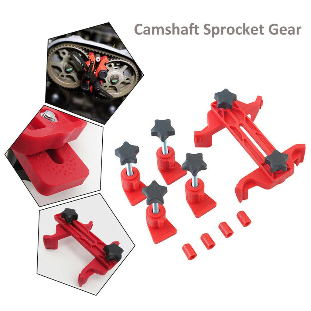 5 Cam Clamp Camshaft Engine Timing Locking Tool Sprocket Gear Fixture Kit