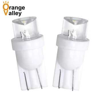 

500Pcs Car led T10 W5W 168 194 501 1 LED Auto Wedge Light Side Dashboard Number Plate Lamp Bulb DC12V