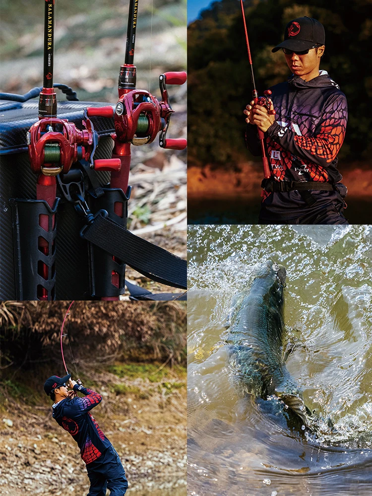 ダイワ 21SALAMANDURA 高カーボン 2 セクションルアー釣竿