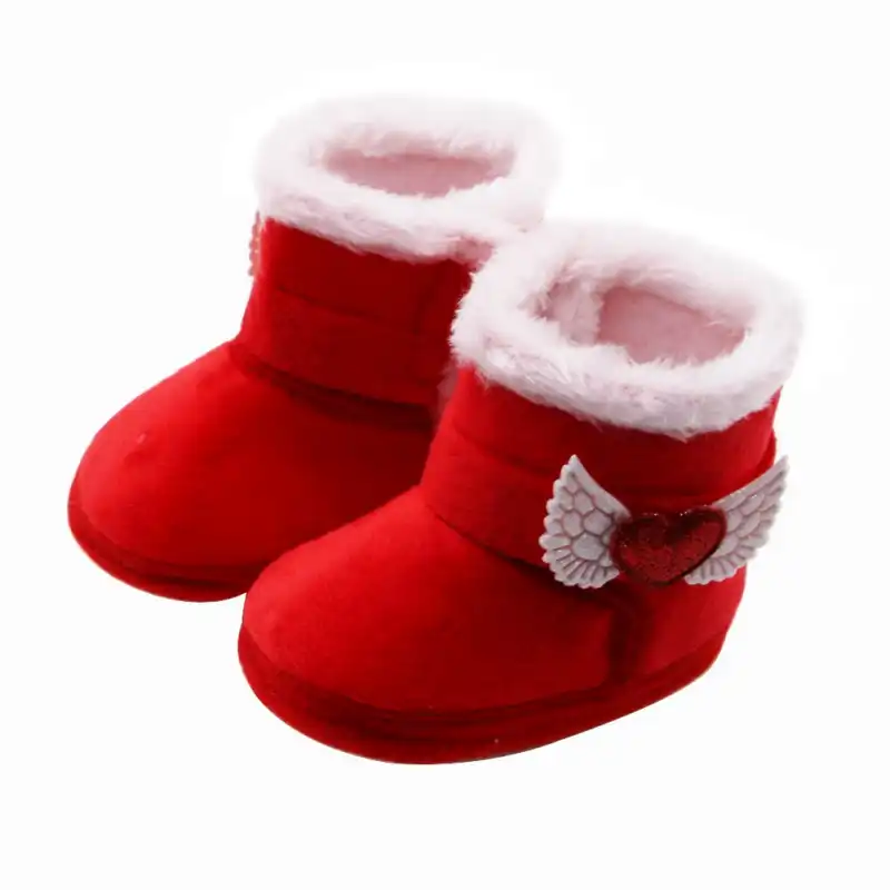 Neonate Ragazzi Inverno Caldo Scarpe Di Natale Primi Camminatori Sneakers Neonati Bambini Presepe Calzature Per Bambini Stivali Neonati Stivaletti Da Neve Stivali Aliexpress