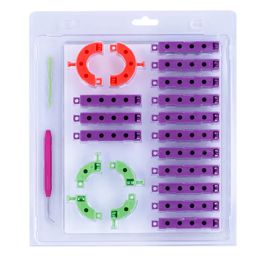 1 Набор вязальный станок Инструменты для рукоделия пластиковые мини Ручные