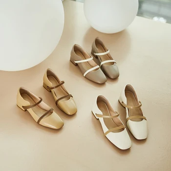 

Casual Pumps Women Office Career Hollow Flowers Roma Square Heel Sweet Pumps Fashion Women's Shoes