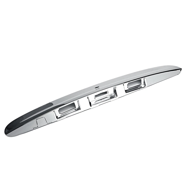 Хромированная Задняя Крышка багажника для Nissan Qashqai J10 2007 2014 с отверстием I Key без