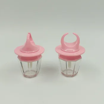 

8ml Empty Pink feeding bottle shape Lip Gloss Tubes cosmetic packaging 50pcs