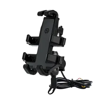 

Motorcycle Octopus Mobile Phone Holder Aluminum Alloy Navigation Bracket Cellphone GPS Mount Shockproof Cradle Clamp Mount