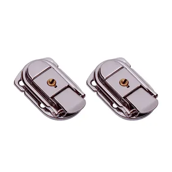 

2Pcs Latches Convenient Practical Hook Locks Box Packing Buckle for Box