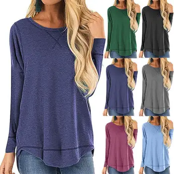 

Casual Autumn Winter Sweaters for Women Solid Color Long Sleeve O Neck Women Sweaters Pullovers Ladies Sweaters Knitted Sweater
