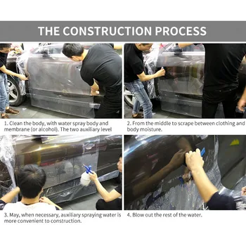 

Anti-Scratches Paint Protection Shield Flexible 300*30cm Truck Sticker