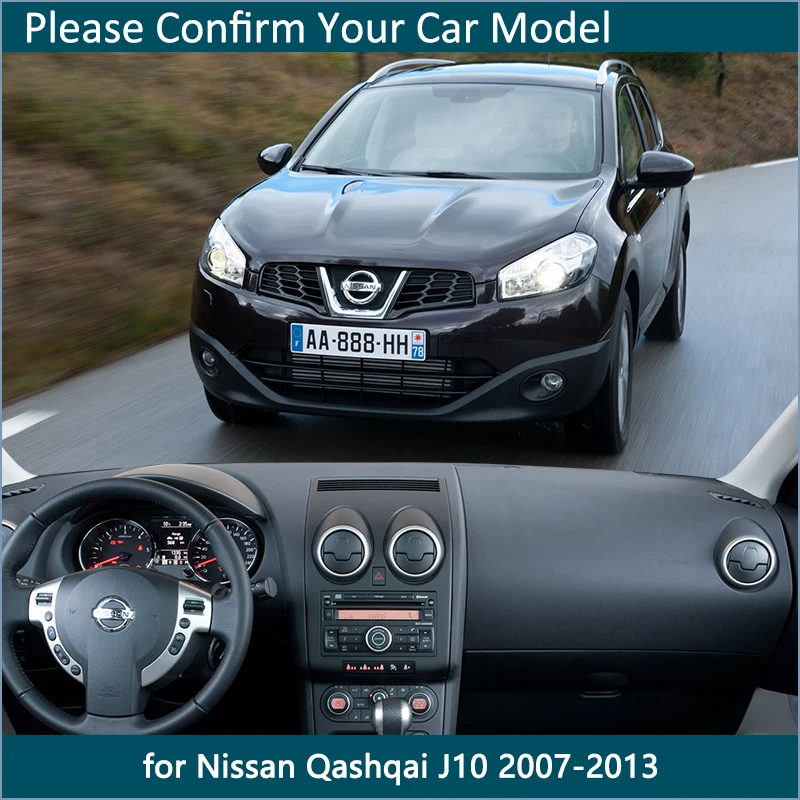 GJKGG pour Nissan Qashqai J10 2008-2015 Automobile Tableau de Bord