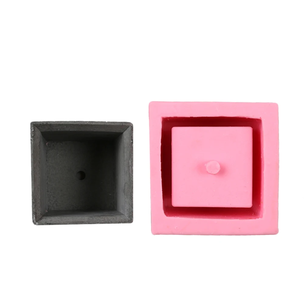 New 1Pcs 3D Concrete Planter Cactus Cement Silicone Mold DIY Clay Craft Flower Pot Ceramic Plaster Vase Mould | Дом и сад