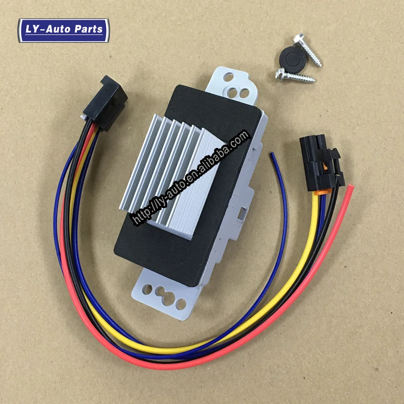 Heater Blower Motor Regulator Resistor Module 89018778 For Chevy Silverado Trailblazer Cadillac Escalade GMC Sierra