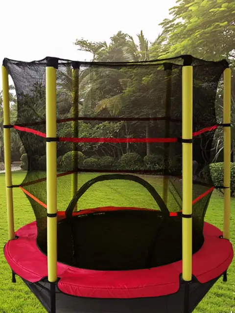 55-inch Trampoline Safety Net Trampoline Trampoline Protection Net Fence Trampoline Inner Net Diameter 1.4 Meters For Kids