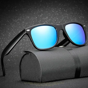 

Sunglasses Polarized Square Women Men Classic Goggles Shades Eyewear Protective Retro Anti UV Driving Night Vision Eyeglasses