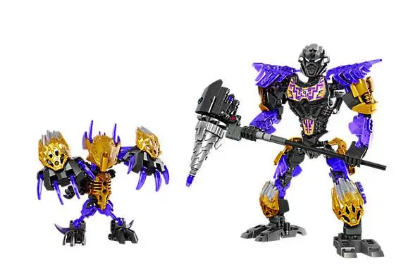XSZ 612 3 BionicleMask Bionicle светильник строительный блок Onua Terak совместим с игрушками