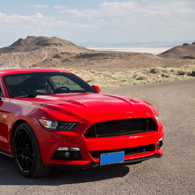 IJDM No-Drill передний номерной знак релокатор кронштейн для- Ford Mustang номерной знак