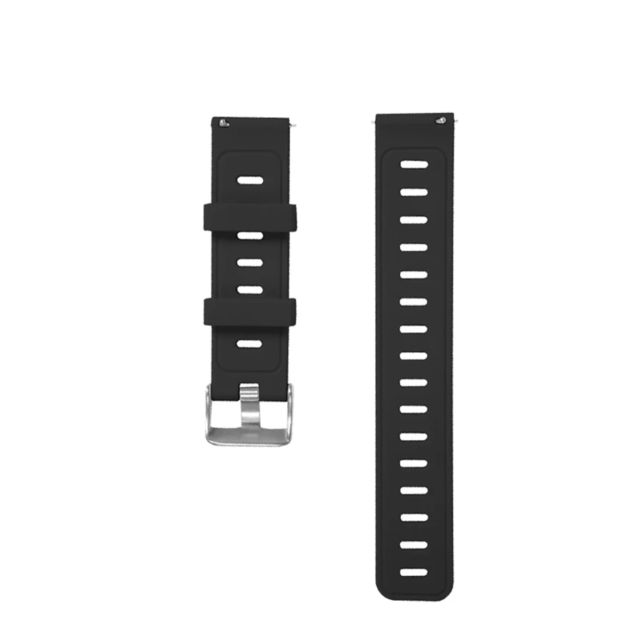 Для Amazfit ремешок Bip 20 мм ремешок для часов Камуфляжный силиконовый браслет для Xiaomi Huami Amazfit Bip Bit молодежный чехол Крышка Аксессуары - Цвет: H Strap Only