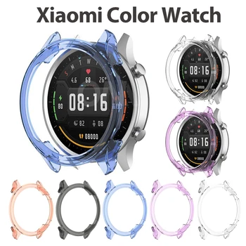 

Protective case for Xiaomi Color Watch WT06 High Quality TPU cover slim SmartWatch bumper shell for Xiaomi Mi Color Watch