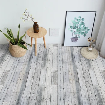 

20x300CM Retro Self Adhesive PVC Floor Roll Vintage Brick Line Pattern DIY Hotel Bedroom Ground Decal Floor Sticker