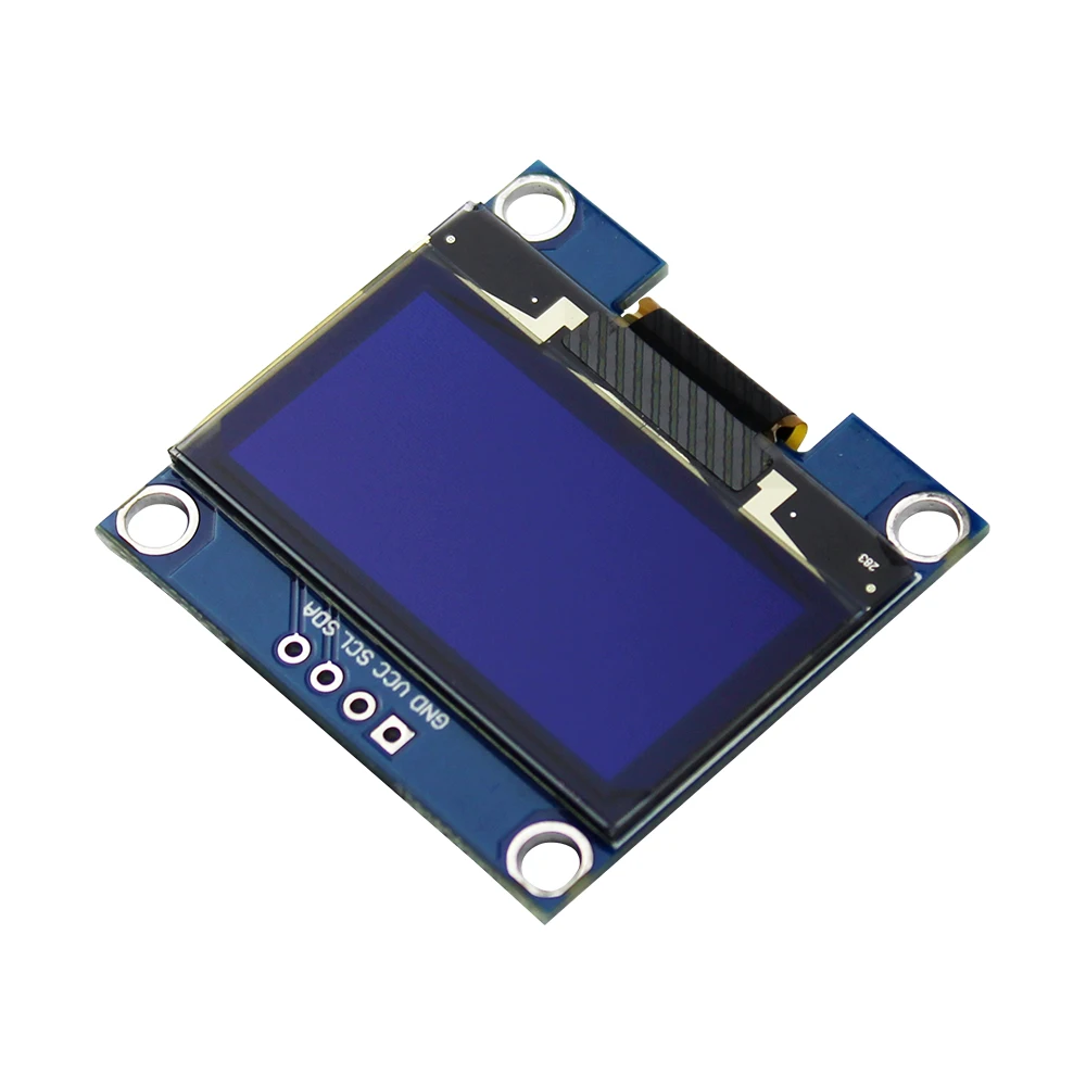 4PIN 1 3 &quot1 дюймов IIC I2C серийный 128x64 SSH1106 OLED ЖК дисплей белый экран модуль для Arduino 12864