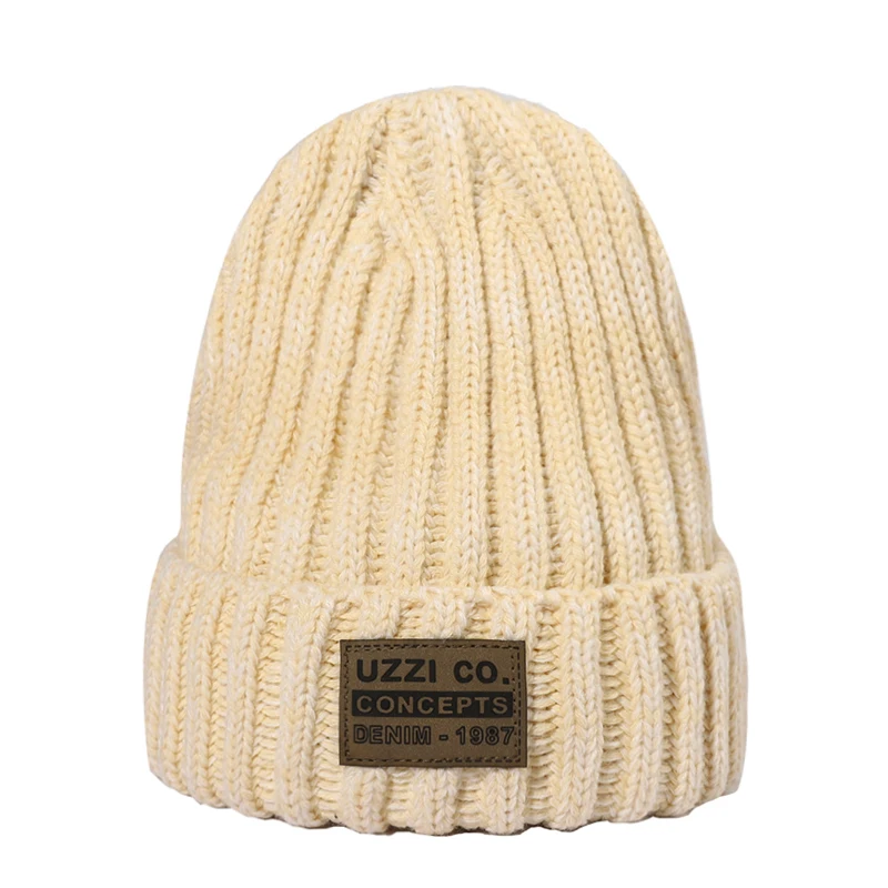 2021 New Knitted Hat Unisex Winter Hat Outdoor Warm Soft Women's Hat  Men's Hat Casual fashion Women's Hat Beanie High Quality 