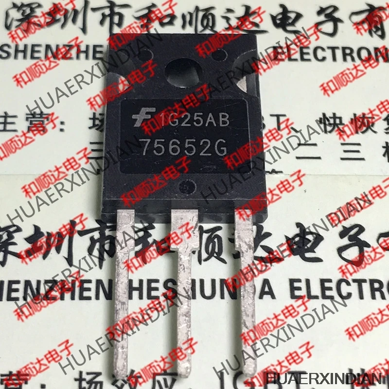5 шт., новые оригинальные кнопки 75652G HUF75652G3 100V 75A