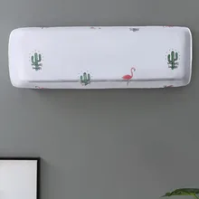 Кондиционера Защитная крышка висячая машина Пылезащитная домашняя ткань пасторальный Печатный кондиционер настенное крепление бухта