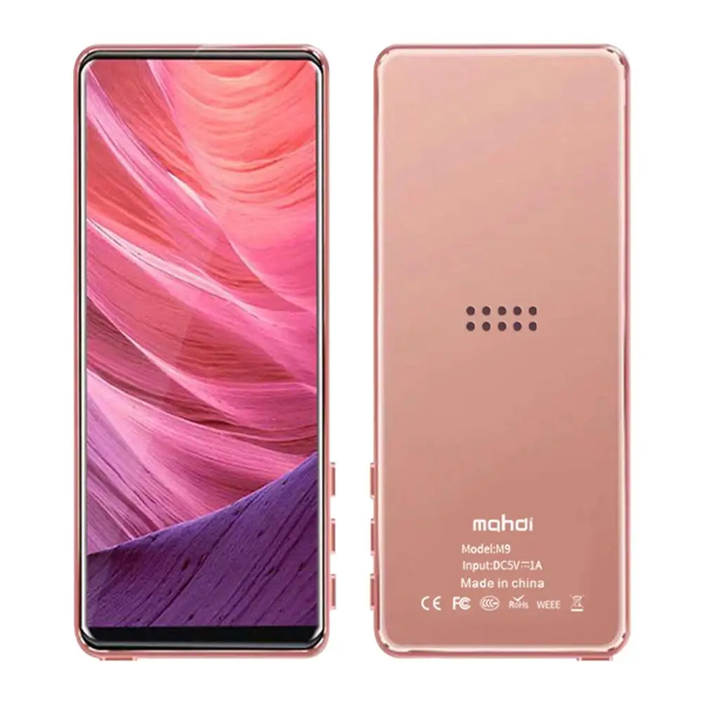 Gold Портативный 3,5 дюймов MP4 плеер 8 Гб 4,2 Bluetooth Hi-Fi стерео сенсорный экран Walkman 3 цвета FM радио видео проигрыватель электронных книг MP4 - Цвет: Gold